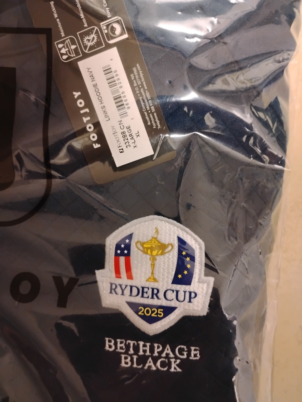 2025 Ryder Cup Hoodie XL. 3 Double XL Peacock Golf Shirts